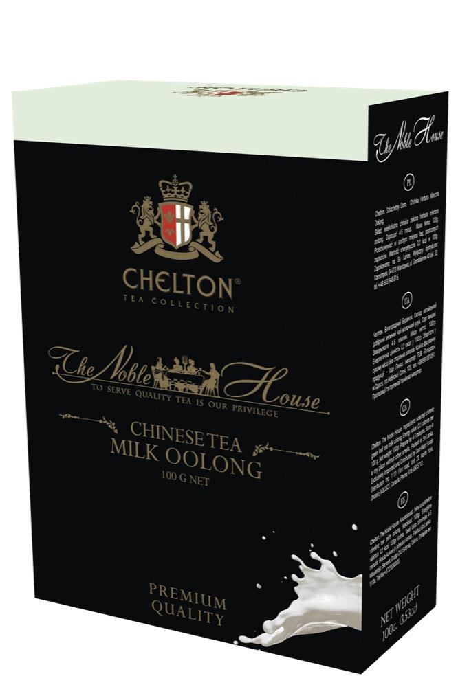 Чай Chelton, Благородный Дом зеленый Молочный Улун листовой, 100 гр., картон