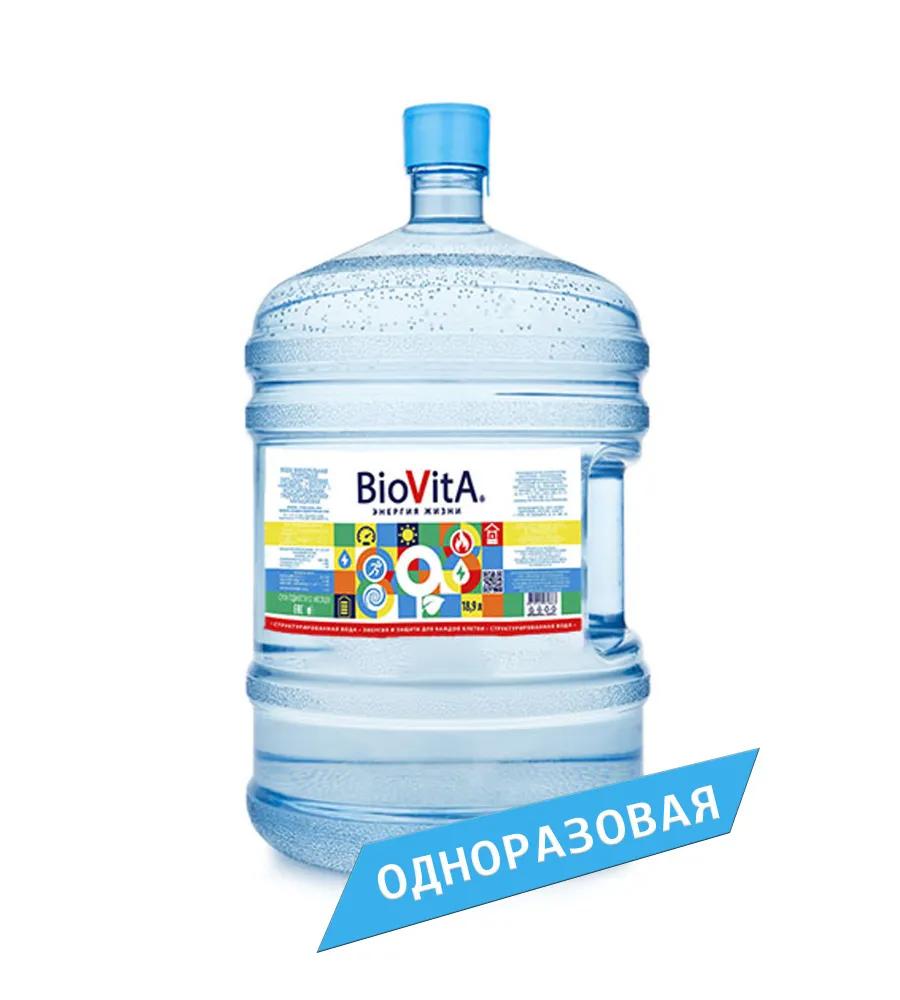 Вода негазированная BioVita 19 л., ПЭТ