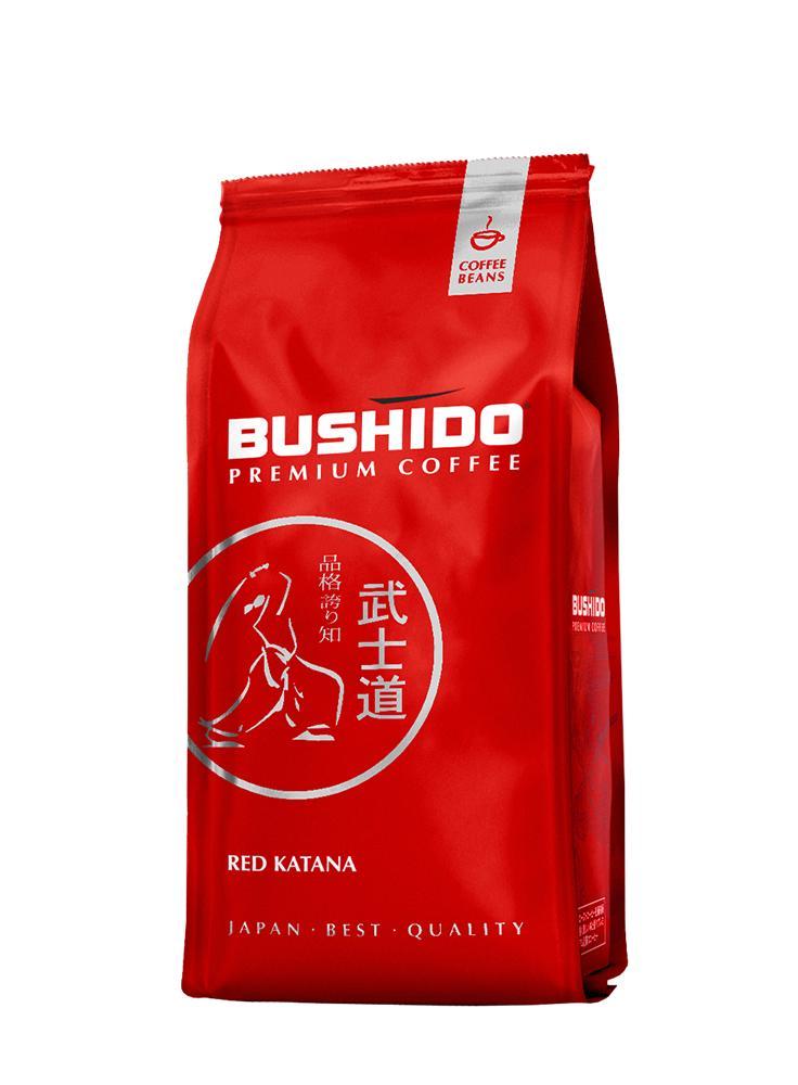 Кофе зерно Bushido Red Katana 227 гр. флоу-пак