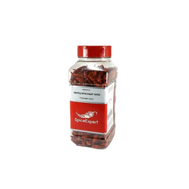 Перец SpicExpert птичий глаз красный 180 гр., банка
