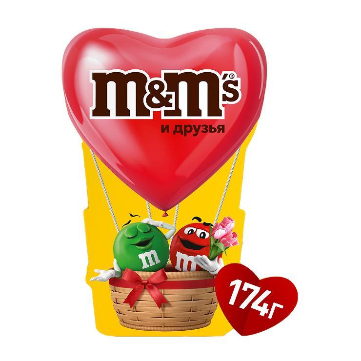 Набор подарочный M&M's and Friends Шарик 174 гр., картон