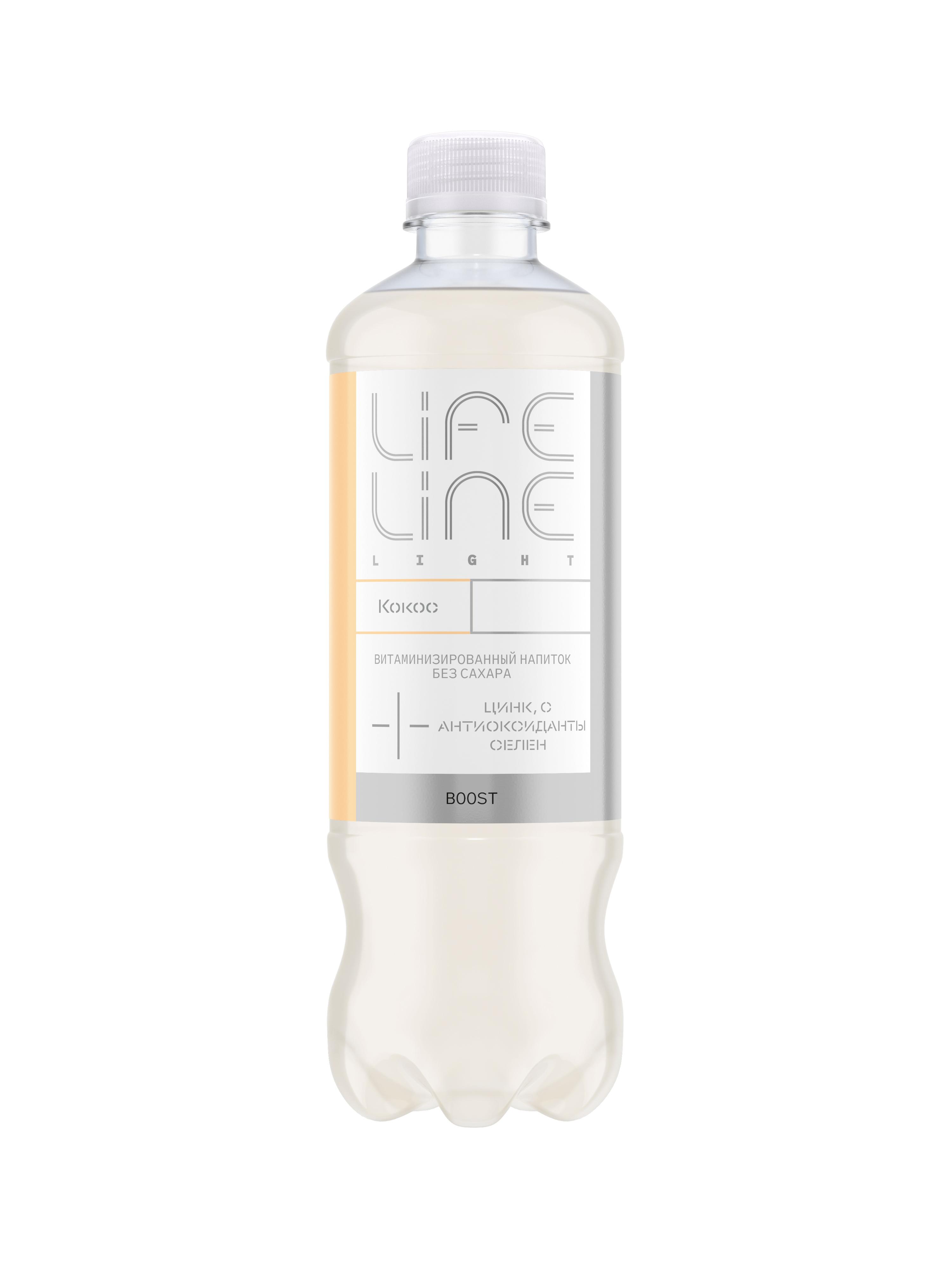 Напиток витаминизированный LifeLine Boost кокос 500 мл., ПЭТ