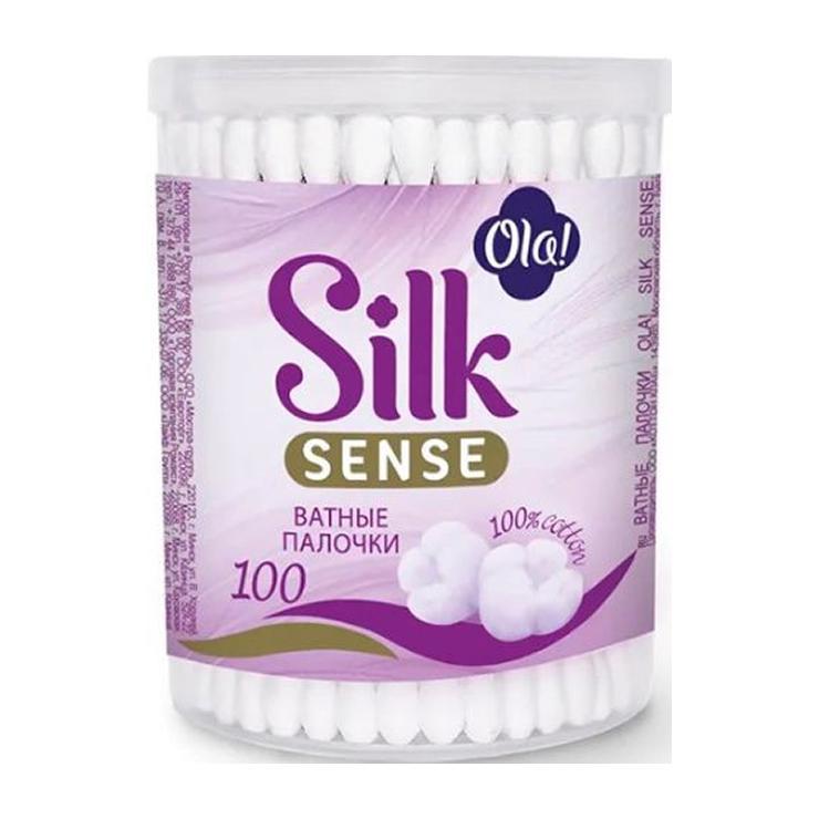 Ватные палочки Ola! Silk Sense 100 шт., ПЭТ