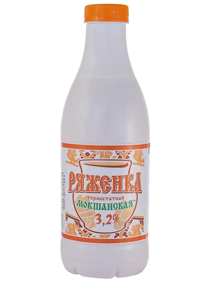 Ряженка Мокшанский классическая 3.2% 930 гр., ПЭТ