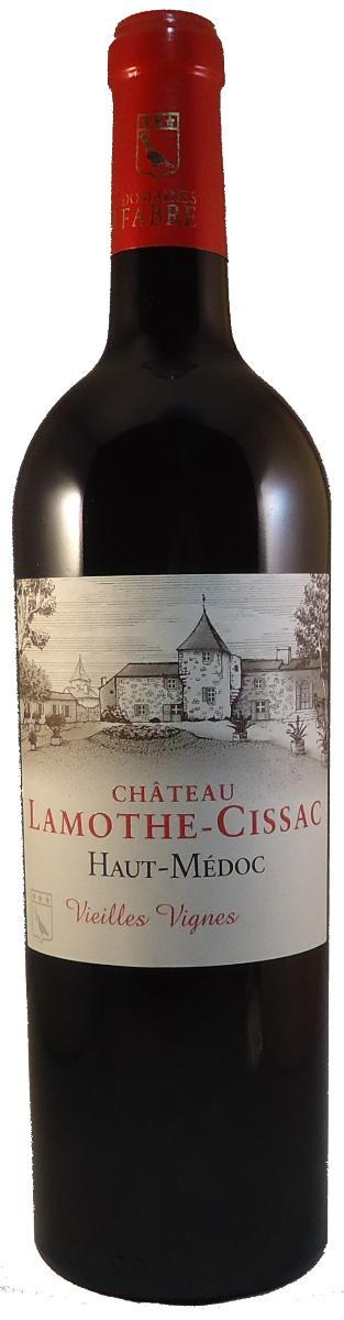 Вино красное сухое Chateau Lamothe-Cissac Vieilles Vignes Haut-Medoc 13,5 %, 2014 год, Франция, 750 мл., стекло