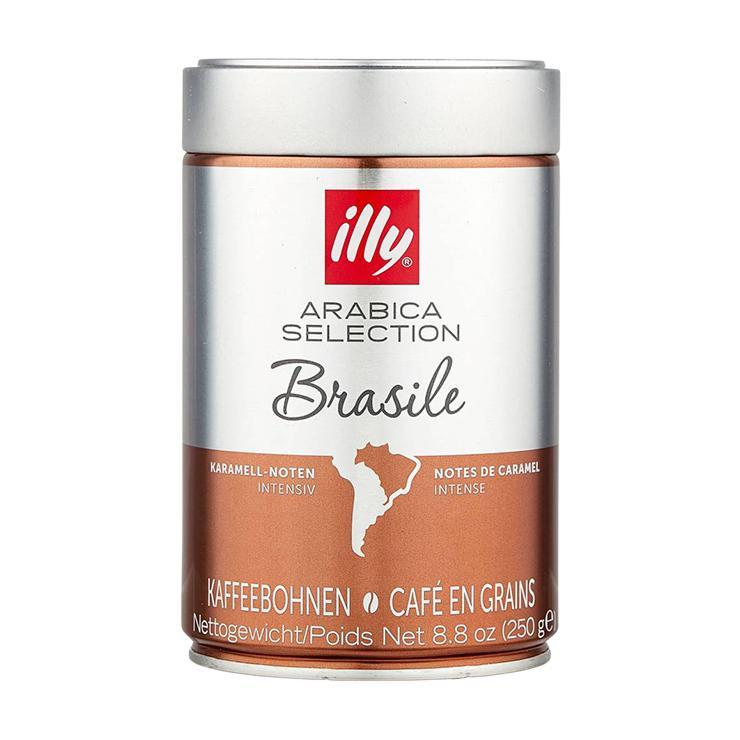 Кофе Illy Brazil зерновой 250 гр., ж/б