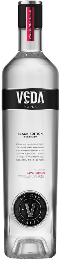 Водка Veda Black Edition 500 мл., стекло