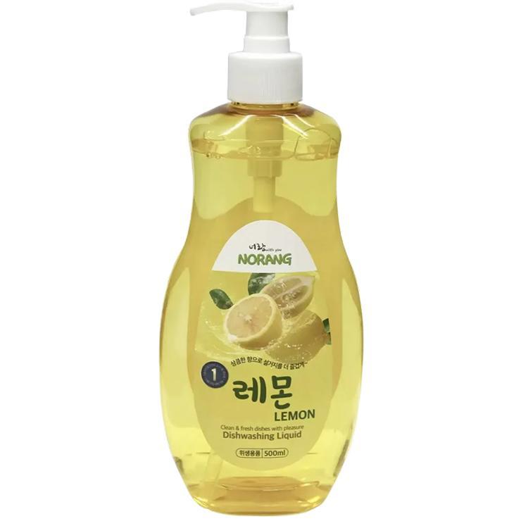 Средство для мытья посуды Norang Dishwashing с ароматом лимона 500 мл., ПЭТ