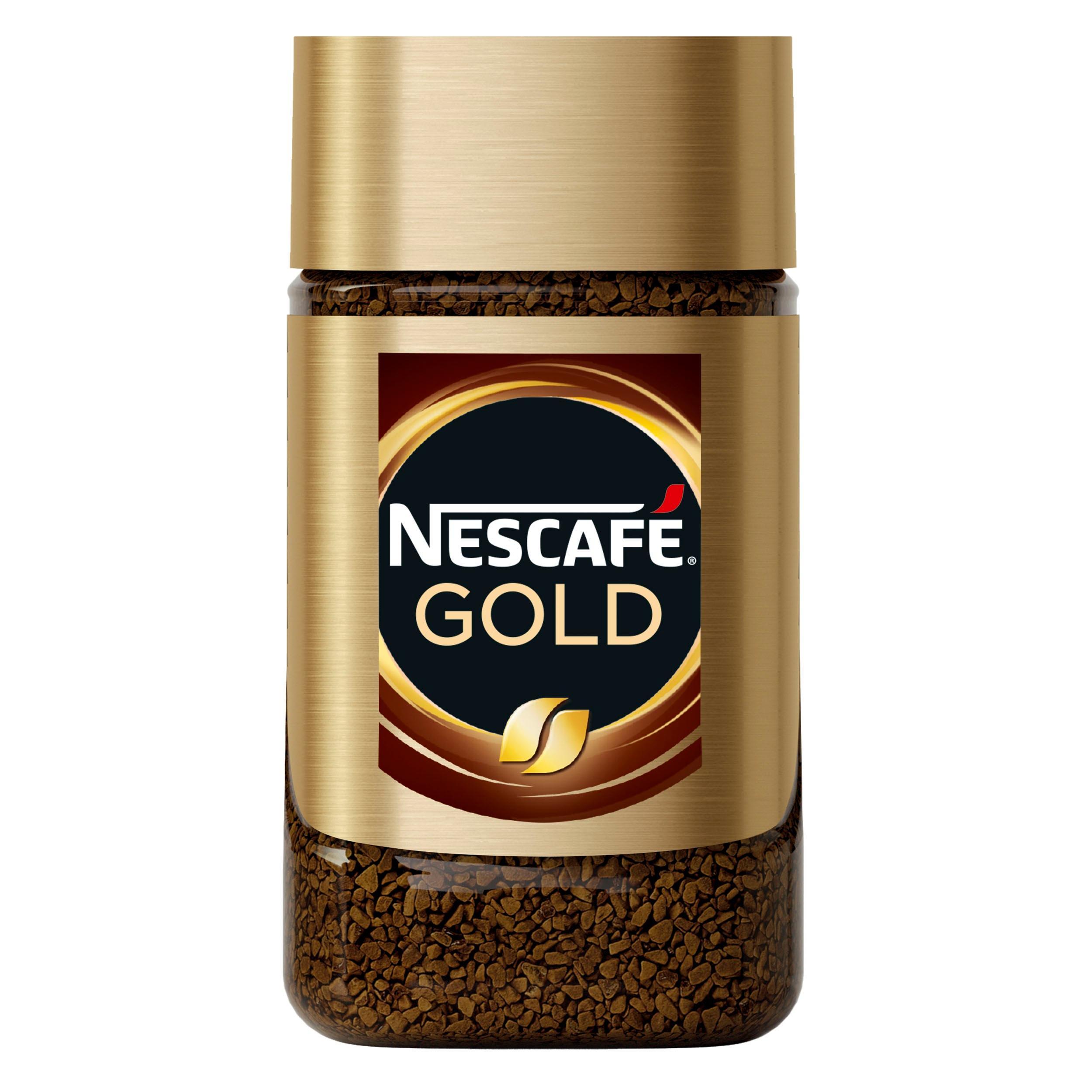 Кофе Nescafe Gold растворимый 47.5 гр., стекло