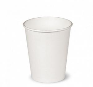 Стакан бумажный белые 250 мл. 80 мм.