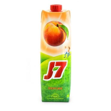 Сок персиковый, J7, 1 л., тетра-пак
