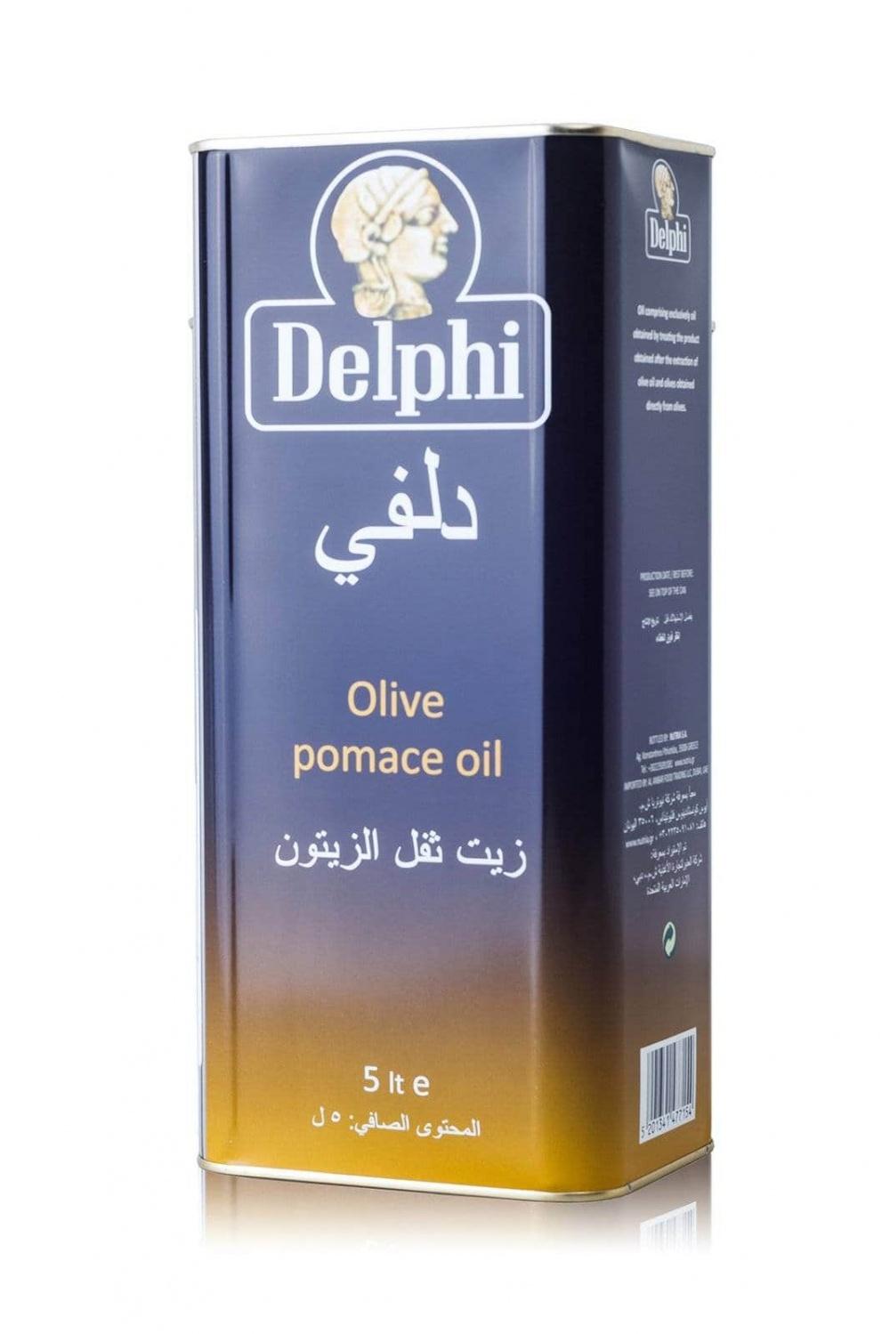Масло оливковое Delphi POMACE, 5 л., ж/б