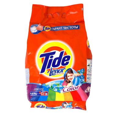 Порошок стиральный автомат Tide, 6 кг., пластиковый пакет