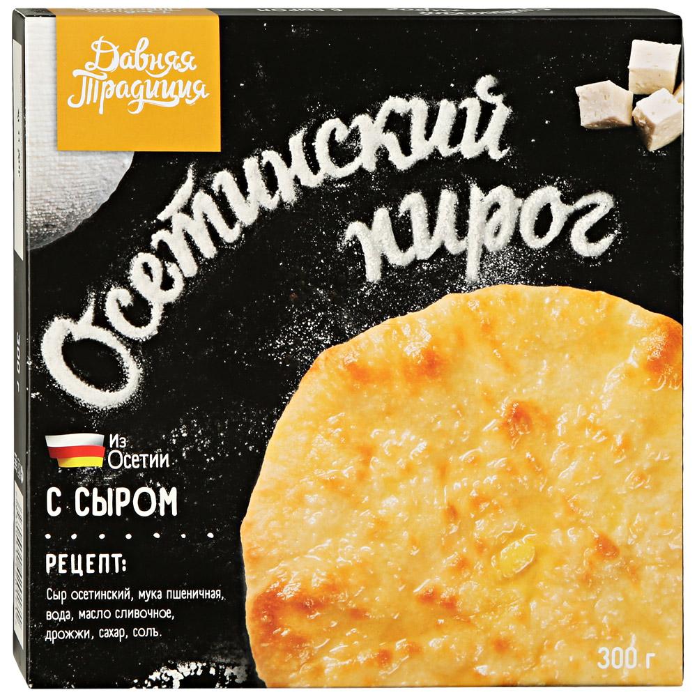 Пирог Давняя Традиция Осетинский с сыром, 450 гр., картон