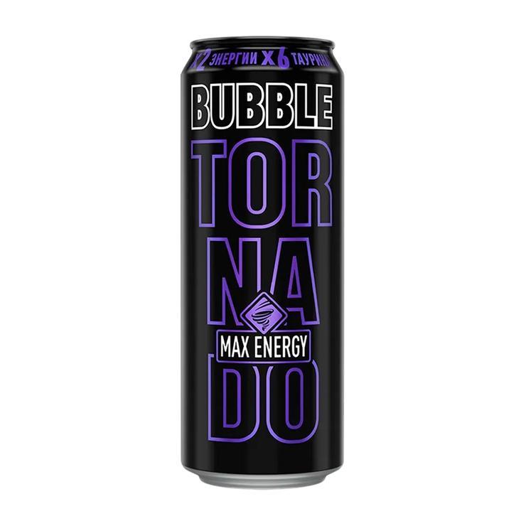 Напиток энергетический Tornado Energy Bubble газированный 445 мл., ж/б