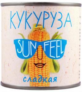 Кукуруза Sunfeel 425 мл., железная банка