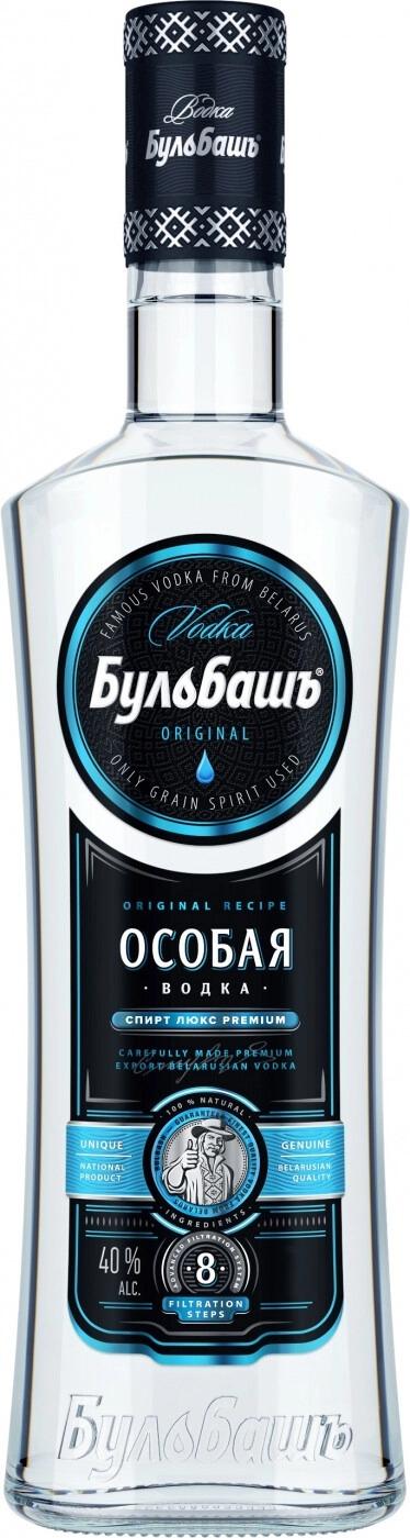 Водка Бульбашъ Особая 40% 1 л., стекло