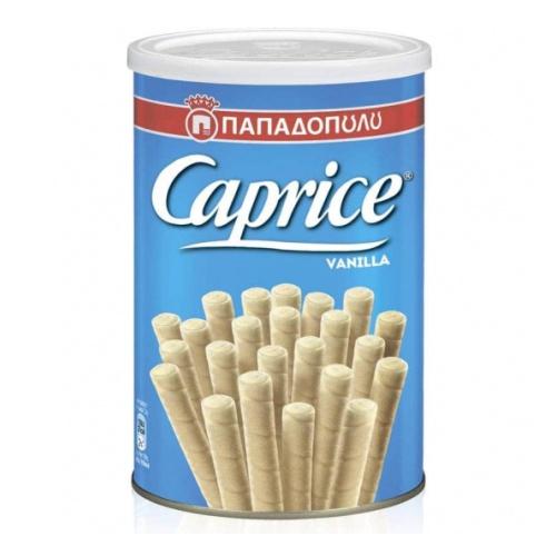 Вафли Caprice венские с ванильным кремом 250 гр., ж/б