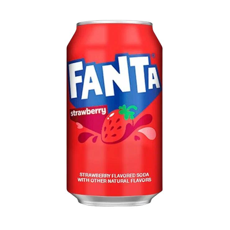 Напиток газированный Fanta клубника 355 мл., ж/б