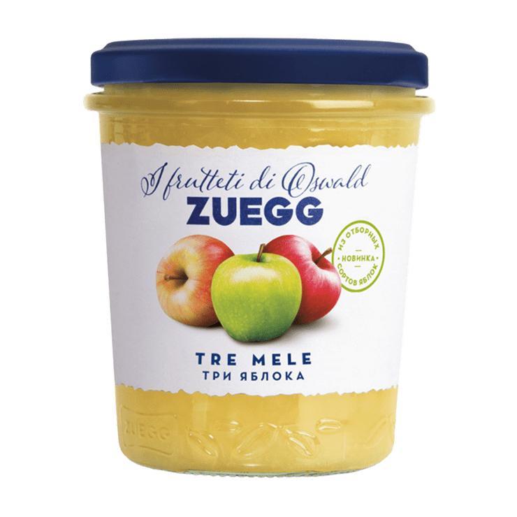 Конфитюр Zuegg Экстра три яблока 320 гр., стекло