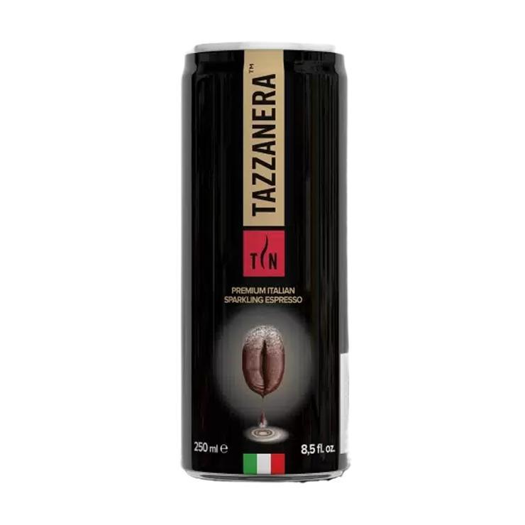 Напиток кофейный газированный Tazzanerra эспрессо 250 мл., ж/б