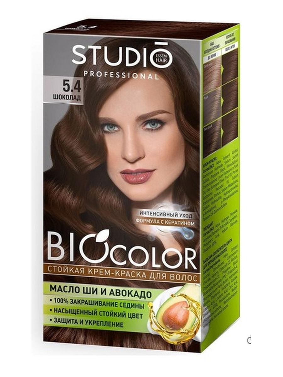 Крем-краска для волос Studio Professional Biocolor 5.4 Шоколад 115 мл., картон