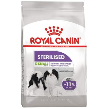 Корм Royal Canin X-Small Sterilised сухой для стерилизованных собак меньше 4 кг., от 10 месяцев, 500 гр., пакет