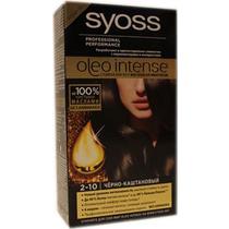 Краска для волос Syoss Oleo черно-каштановый 2-10