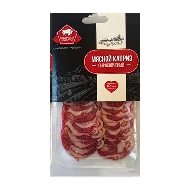 Колбаса Белорусские рецепты Мясной каприз с/к нарезка 70 гр., вакуум