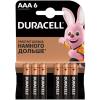 Батарейка Duracell Basic ААА 1,5V LR03, картон