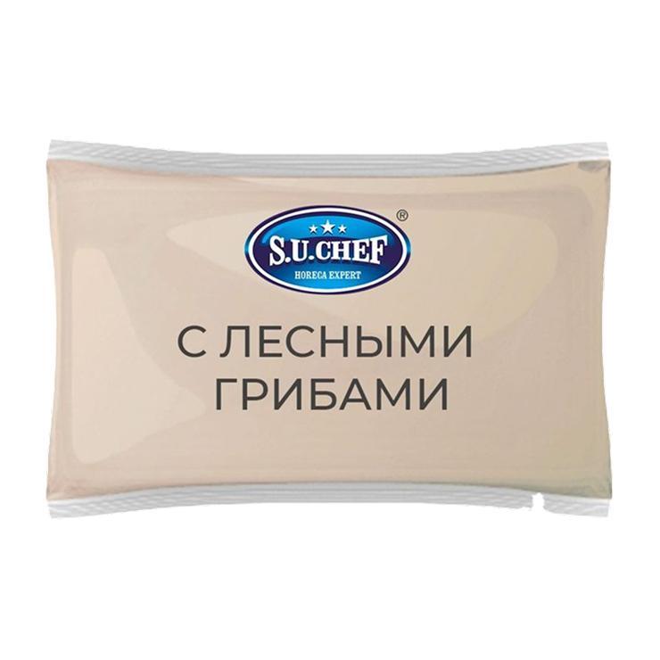 Соус S.U.Chef майонезный с лесными грибами 1 кг., балк