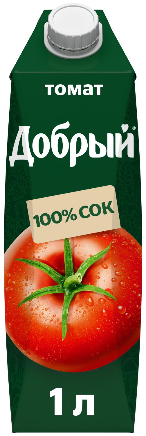 Сок Добрый томат 1 л., тетра-пак