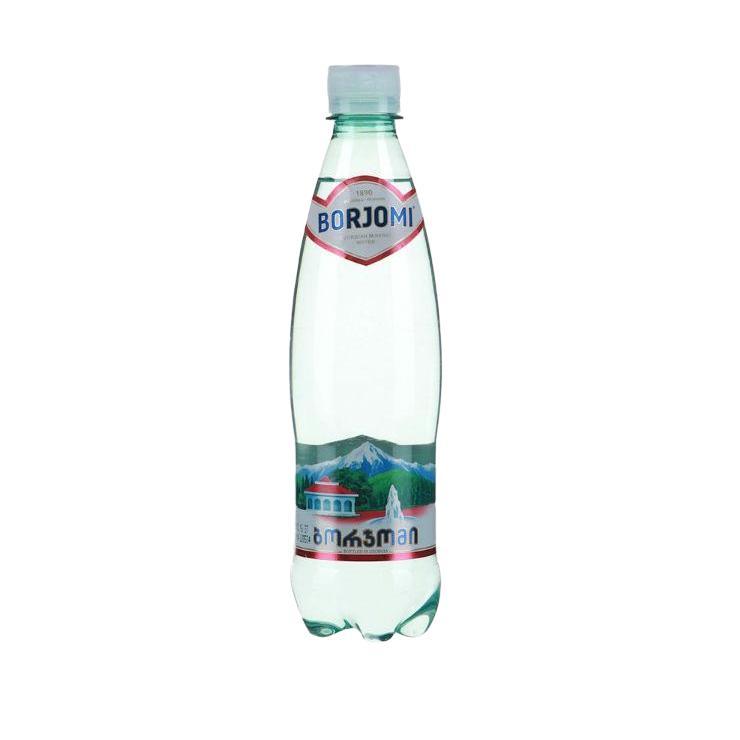 Вода газированная Borjomi минеральная 500 мл., ПЭТ