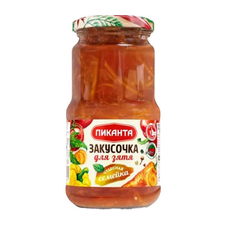 Закусочка Пиканта для зятя 460 гр., стекло