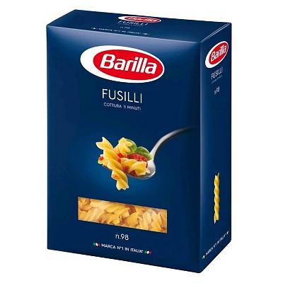Макаронные изделия Barilla Fusilli №98 500 гр., картон