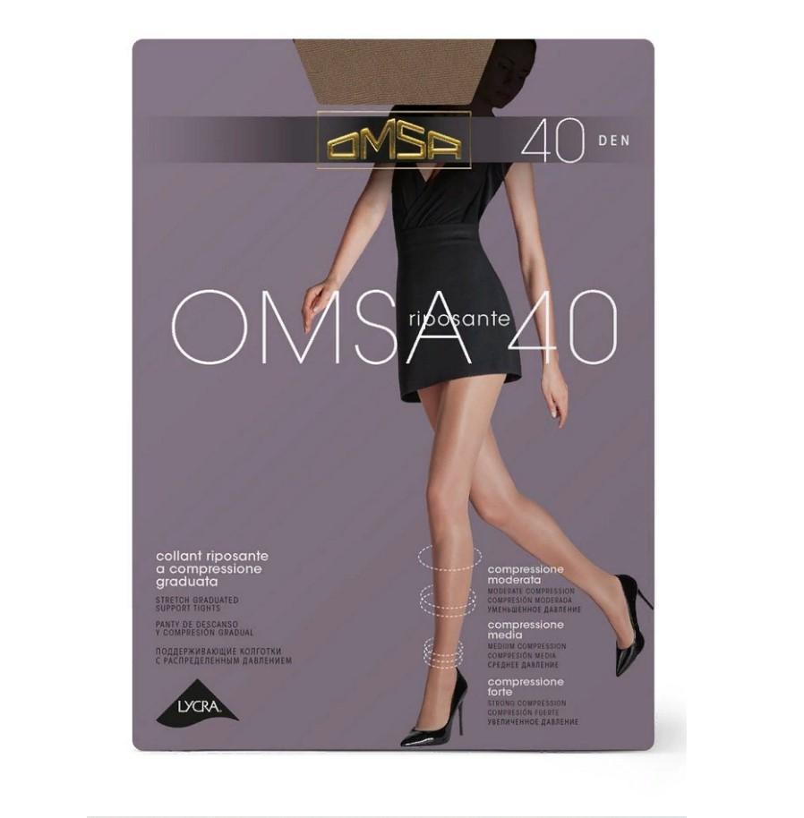 Колготки женские Omsa 40 den в ассортименте, пакет