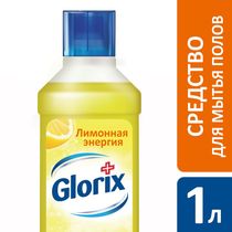 Средство для мытья пола Glorix Лимонная энергия 1 л.,