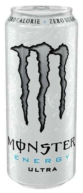 Напиток энергетический Monster Energy Ultra White Zero 500 мл., ж/б