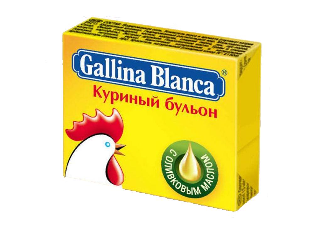 Бульон Gallina Blanca куриный 10 гр., обертка