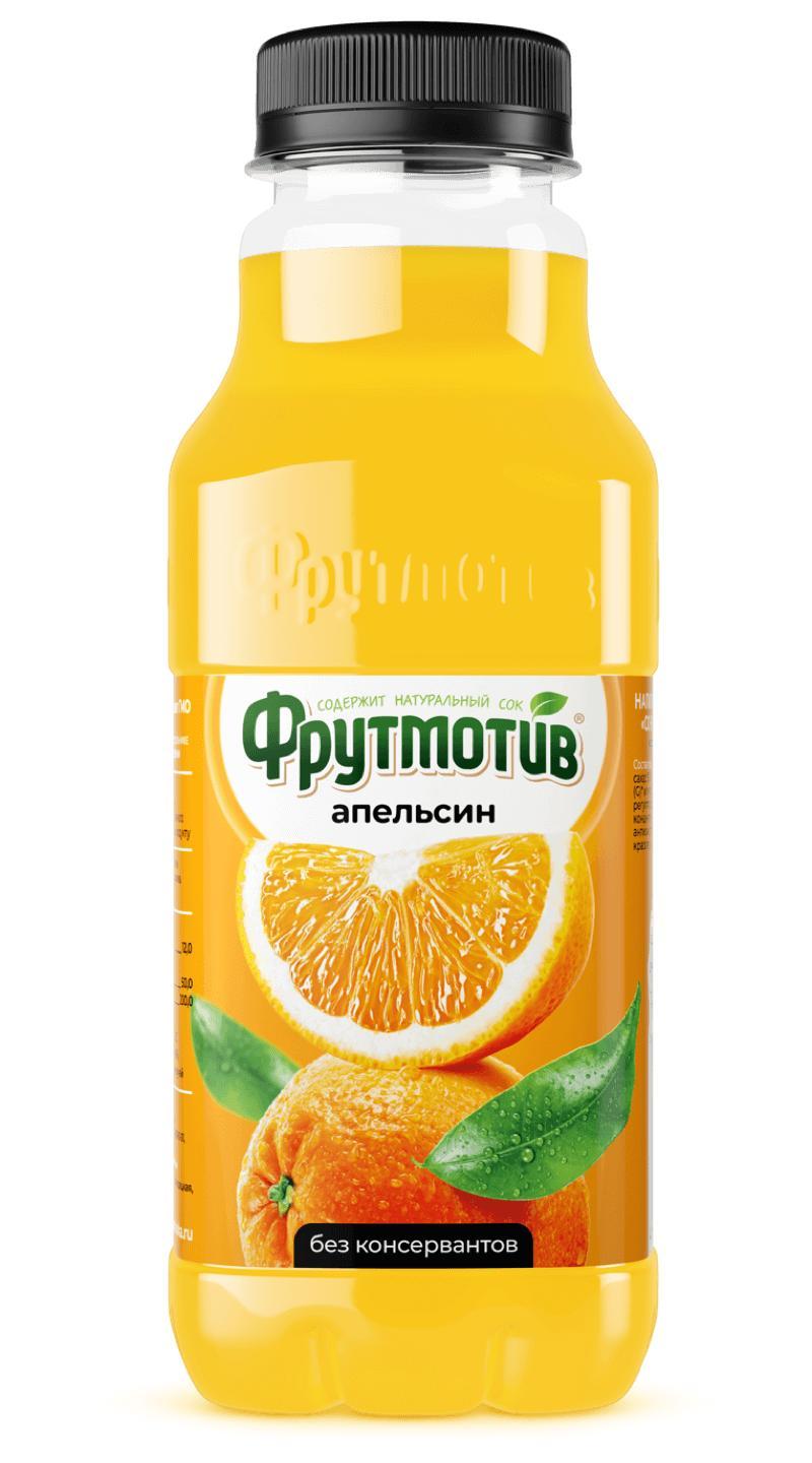 Напиток Фрутмотив Апельсин 1.5 л., ПЭТ