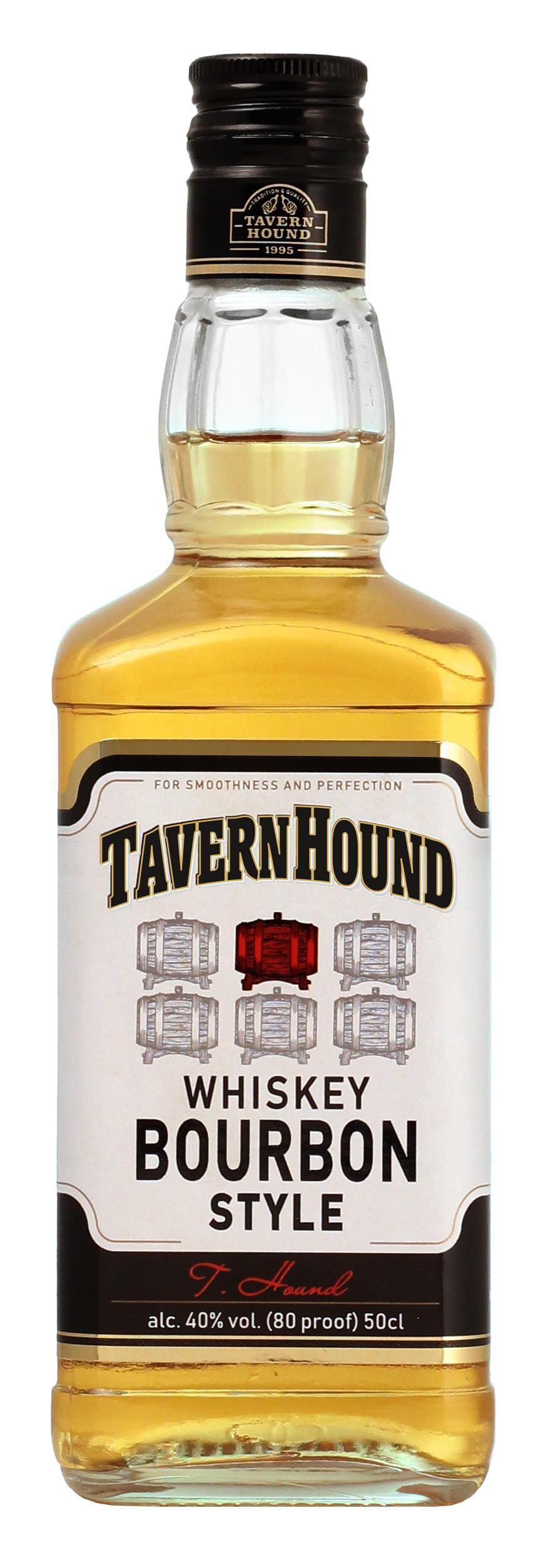 Виски Tavern Hound Бурбон Стайл, 500 мл., стекло