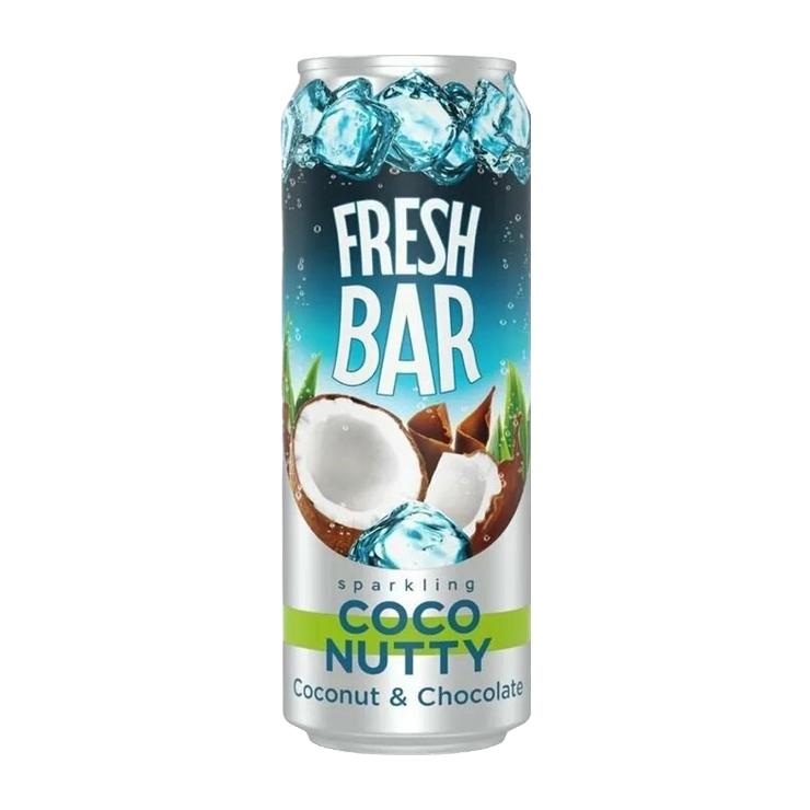 Напиток газированный Fresh Bar Coconutty 480 мл., ж/б