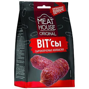 Колбаски Meat House Original BITсы сырокопченые 50 гр., флоу-пак