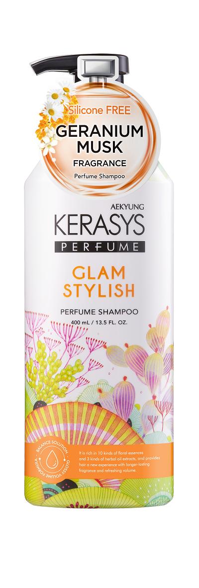 Шампунь для волос KeraSys Parfum Гламур 400 мл., флакон с дозатором