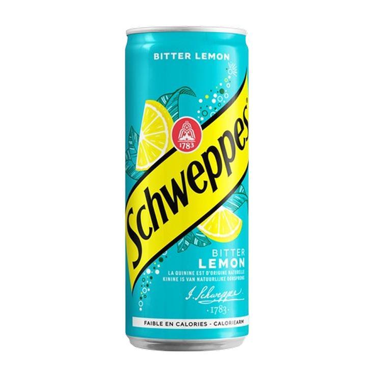 Напиток газированный Schweppes Bitter Lemon Польша 330 мл., ж/б