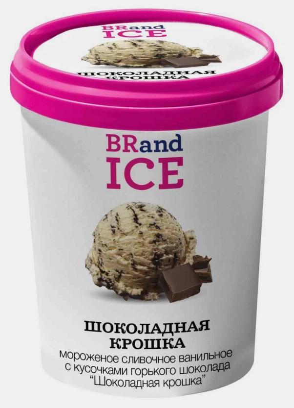 Мороженое Baskin Robbins BRand ICE Шоколадная крошка 500 гр., ПЭТ