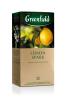 Чай Greenfield Lemon Spark черный с добавками 25 пакетиков 37,5 гр., картон