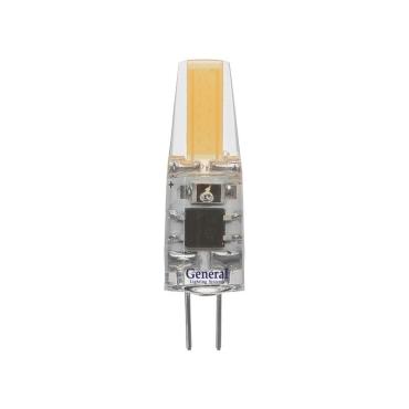 General Светодиодная лампа силикон прозрачный GLDEN-G4-3-C-12-2700 5/100/500