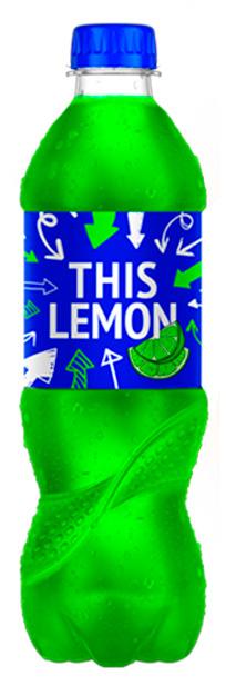 Напиток газированный THIS Lemon 500 мл., ПЭТ