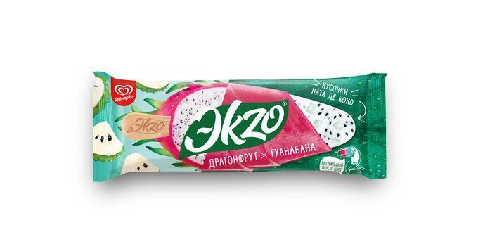 Мороженое Эkzo драгонфрут эскимо 70 гр., флоу-пак